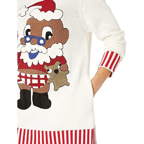 New Whoopi Goldberg Baby Santa Christmas Holiday ‘ugly sweater’ With POC… - Picture 7 of 8